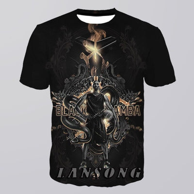 kobe bryant Black Mamba Fashion T-Shirt