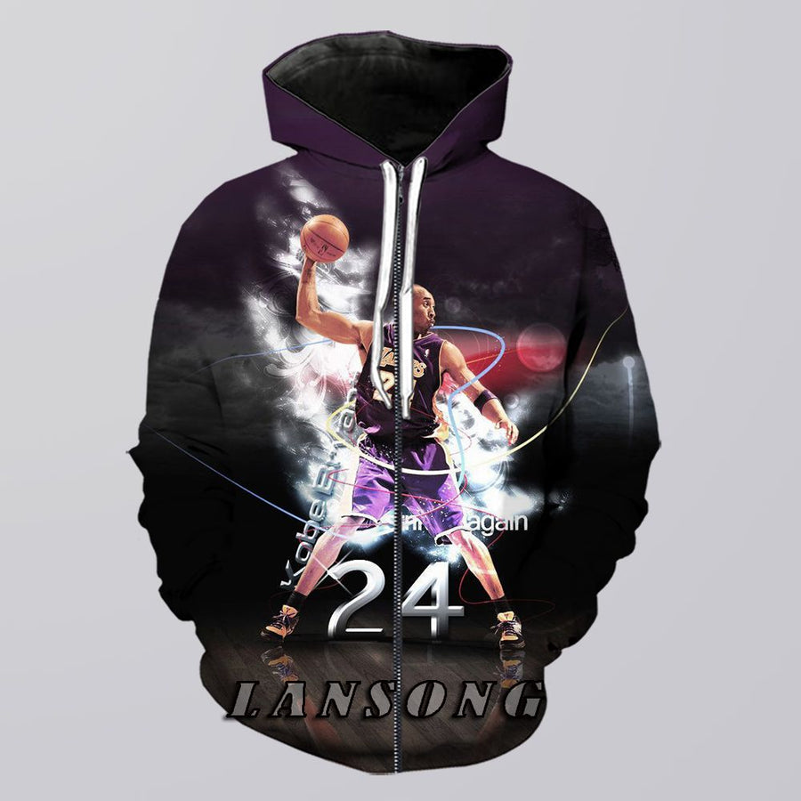 kobe bryant Zip Hoodie Jacket