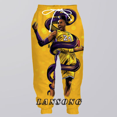 Kobe Bryant Black Mamba Jogger Pants