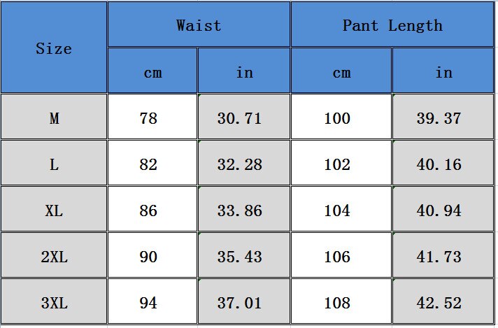 Men's Fashion Blue Casual Joggers