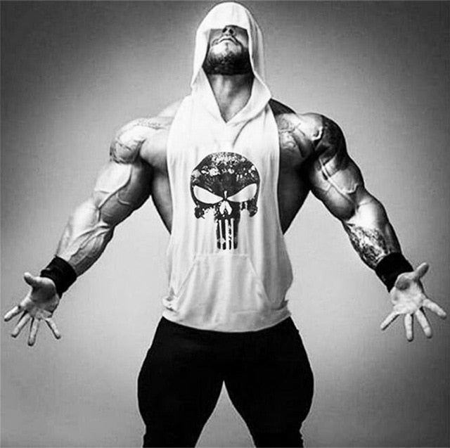 Men's Yellow Tank Tops T-Shirt