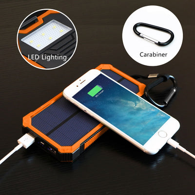 Portable Solar Battery Power Bank