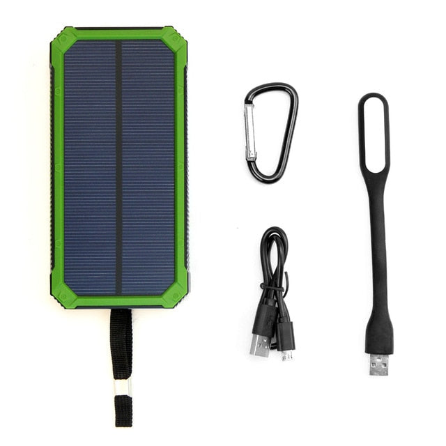 Portable Solar Battery Power Bank