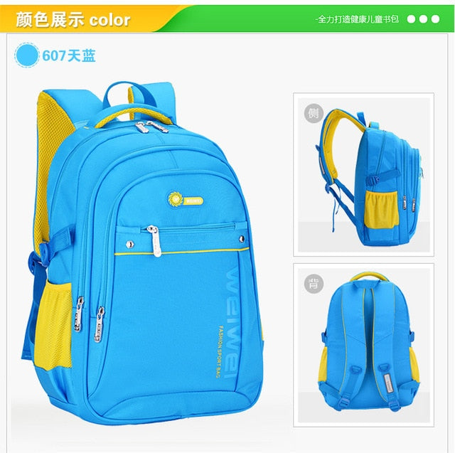 Unisex School Travel Backpack