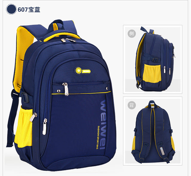 Unisex School Travel Backpack