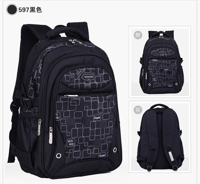 Unisex School Travel Backpack
