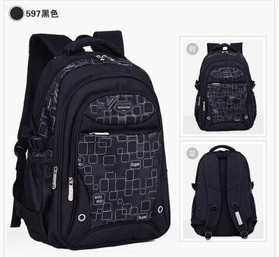 Unisex School Travel Backpack