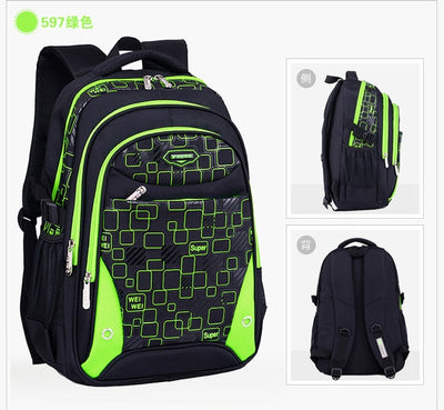 Unisex School Travel Backpack