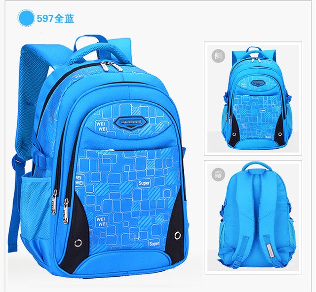 Unisex School Travel Backpack