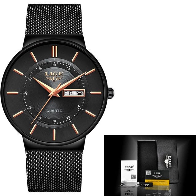 Men Stainless Steel Casual Watch