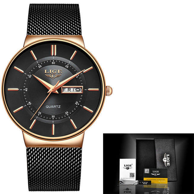 Men Stainless Steel Casual Watch