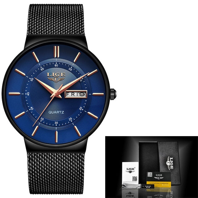 Men Stainless Steel Casual Watch