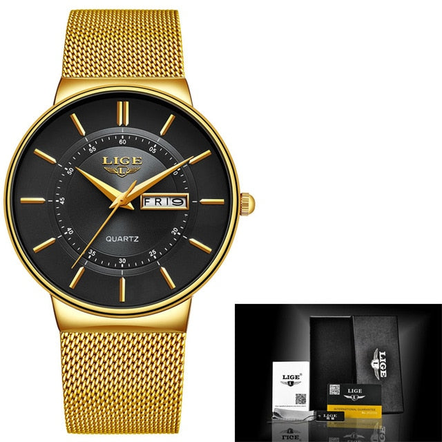Men Stainless Steel Casual Watch