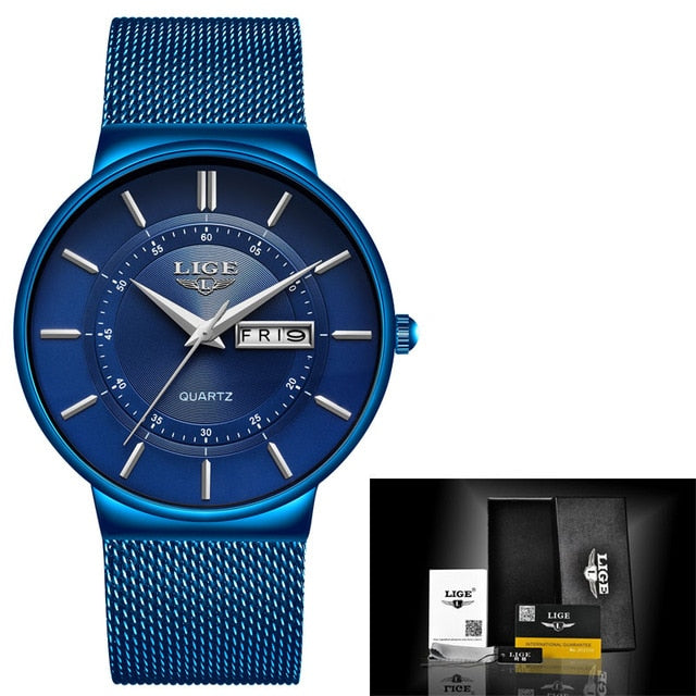 Men Stainless Steel Casual Watch